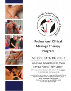 FLSAB Clinical Massage Therapy Course Catalog